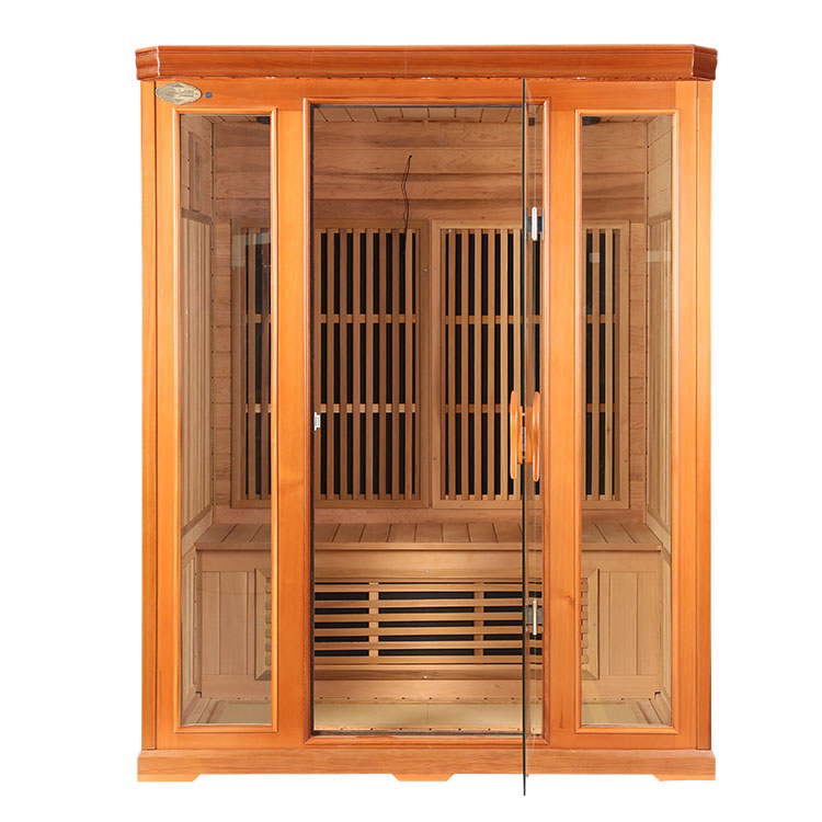 บทบาทของ Red Cedar Far Infrared Sauna สามคน (2)