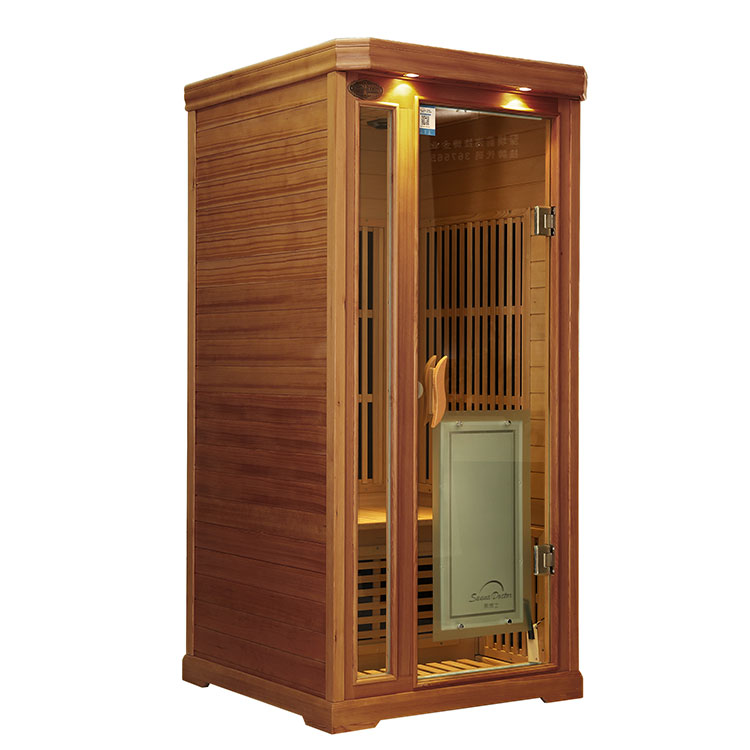 ข้อควรระวังสำหรับคนคนหนึ่ง Red Cedar Carbon Fiber Heater Infrared Sauna