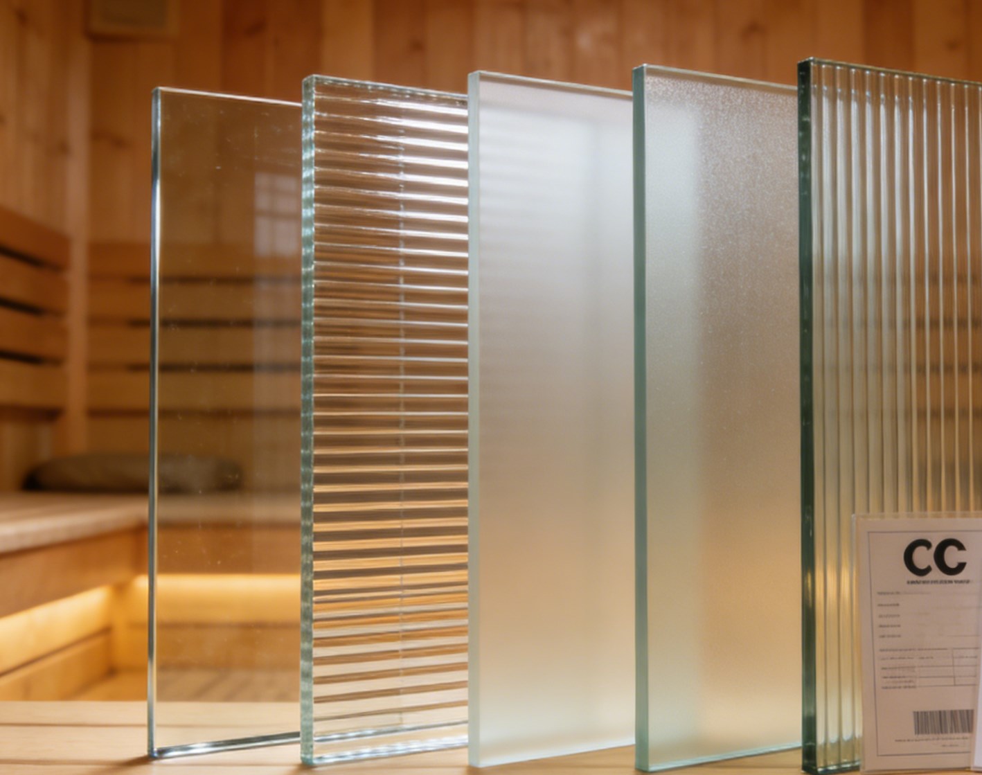 ห้องซาวน่ากระจกกันระเบิด