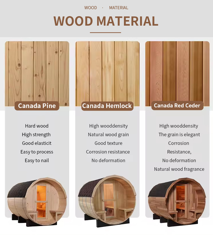 ประตูกระจกกลางแจ้ง ห้องอบไอน้ำกลางแจ้ง